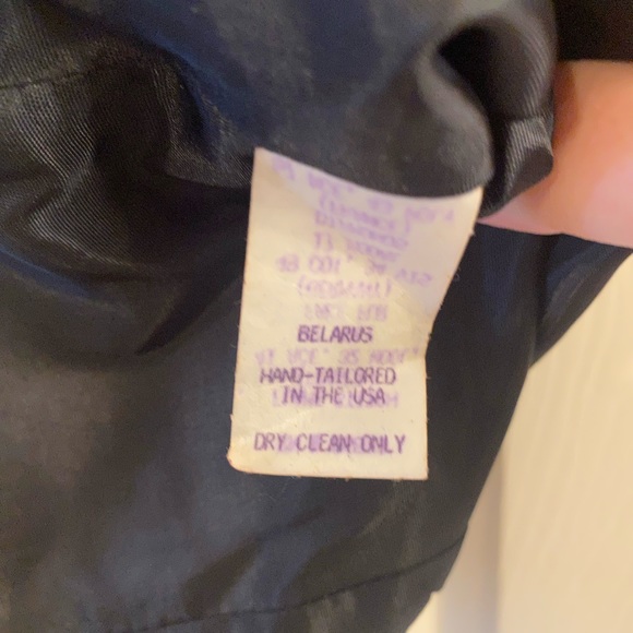 Vintage TAPP New York Hand Tailored Zip Up Faux Fur Vest, M - Picture 4 of 5